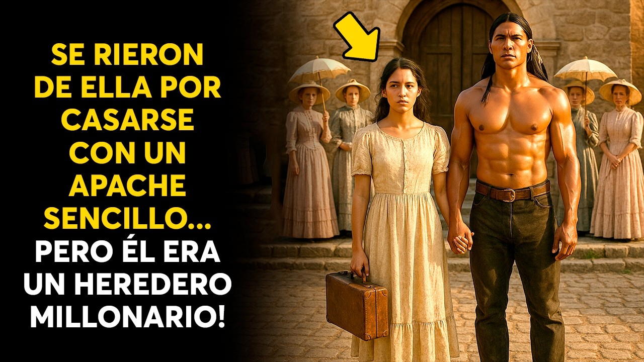 SE RIERON DE ELLA POR CASARSE CON UN APACHE SENCILLO... PERO ÉL ERA UN HEREDERO MILLONARIO!