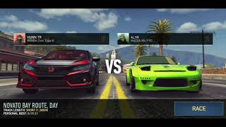 NEED FOR SPEED No Limits  HONDA Civic Type R     UNDERGROUND RIVALS    RIPTIDE   #1