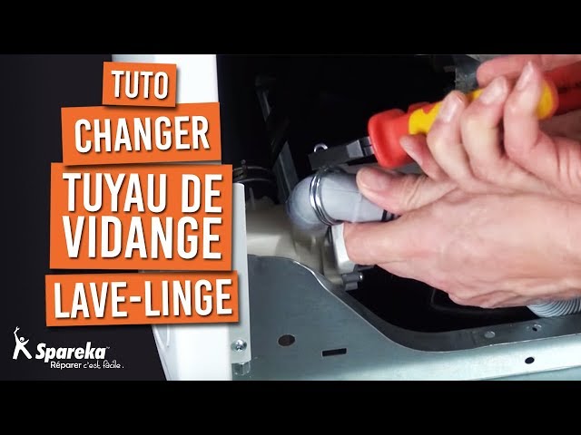 Tuyau vidange lave linge