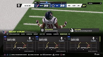 How to click on & play corner route Madden 23