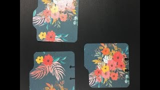 Memory Dex with Envelope Punch Board