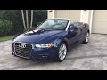 2014 Audi A5 Premium Cabrio Review and Test Drive by Bill - Auto Europa Naples