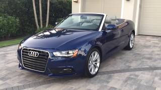 2014 Audi A5 Premium Cabrio Review and Test Drive by Bill  Auto Europa Naples