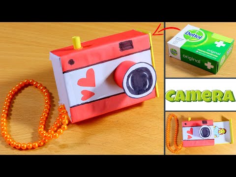 How to Make Camera From Soap Box | DIY Paper Camera - Soap Box Ideas