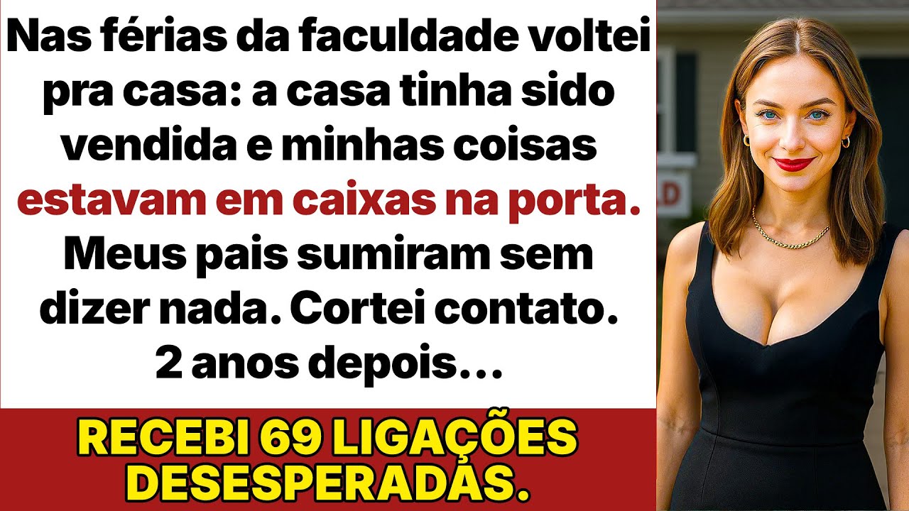 Voltei da faculdade – casa vendida, pais sumiram e minhas coisas estavam na porta!
