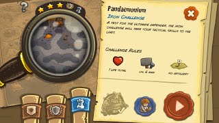 Kingdom Rush - Pandaemonium - Iron Challenge (Veteran) Walkthrough screenshot 4