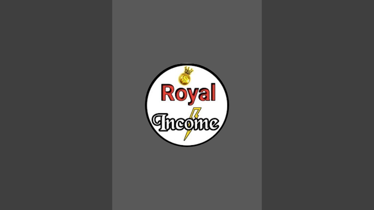 Royal income is live! - YouTube