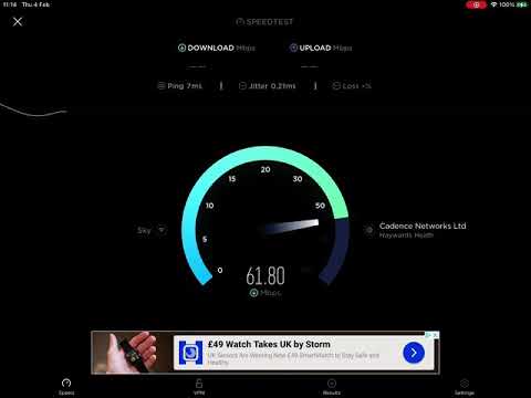 Ookla Speed Test