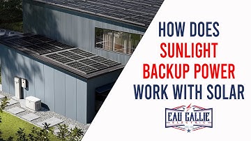 How Does Sunlight Backup Power Work with Solar
