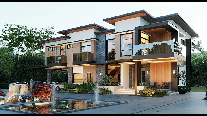 2 Storey Residential house | Modern Design | D5 Render