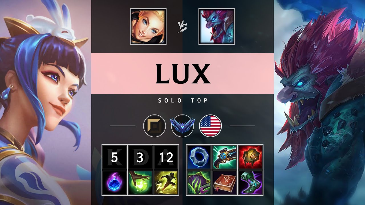 Lux Top vs Trundle - NA Diamond Patch 25.07