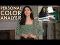 I Got A Personal Color Analysis By A Pro *Learning My BEST Colors*