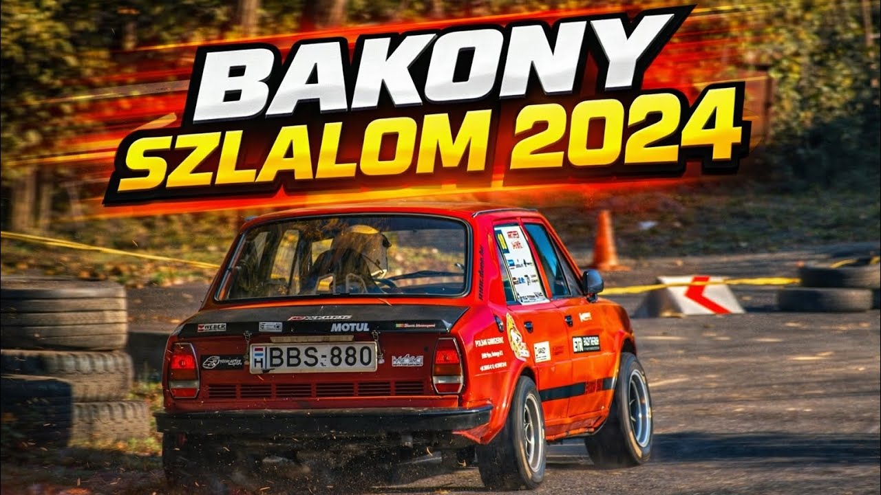 Bakonyszentlászló szlalom verseny 2024 - Skoda 120