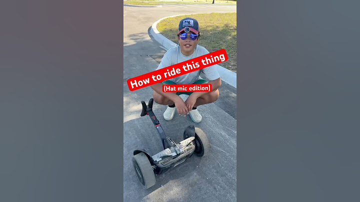 This Kid Explains the Ninebot Better Than the Manual! #segway
