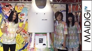 ヤバイTシャツ屋さん、巨大タンクトップくんガチャに「すげー！」「“ヤバイ”ガム屋さん」オープン記念イベント1