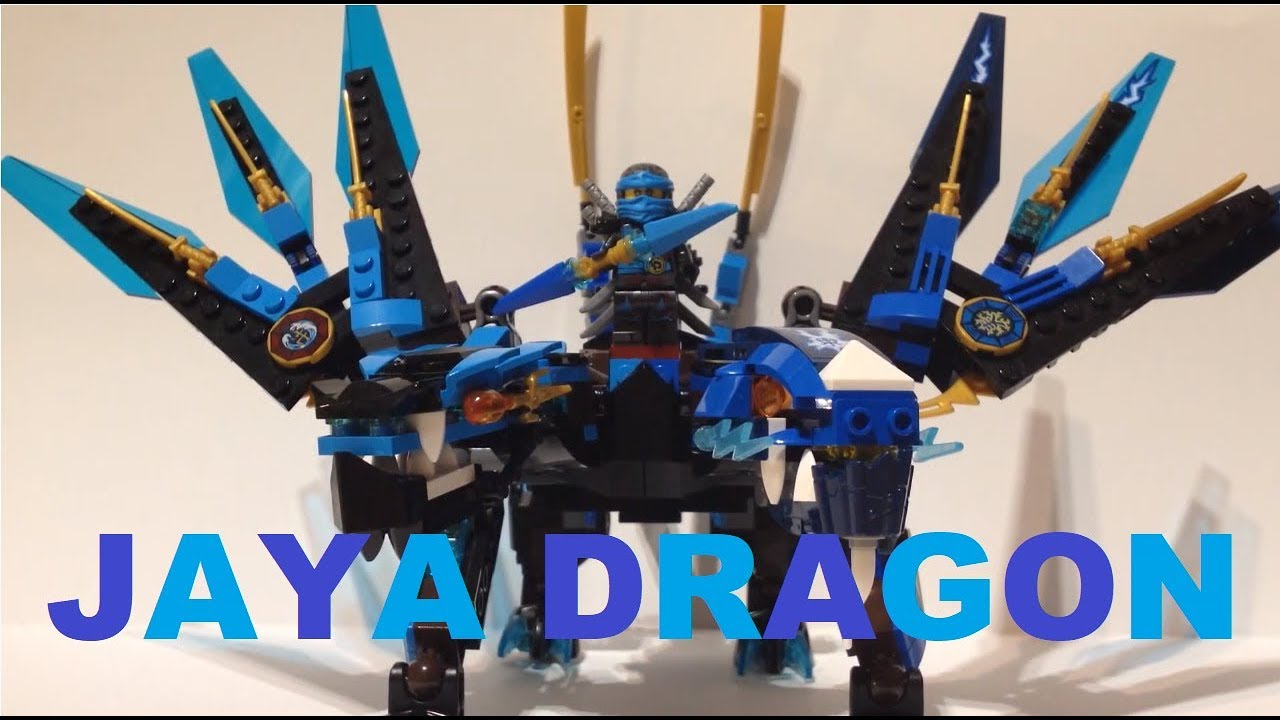 Lego Ninjago Moc Custom Jay And Nya Fusion Dragon