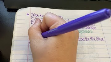 Systems of Equations Notes - Solve by Elimination