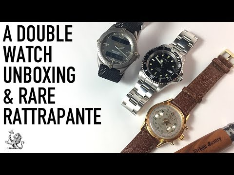 Unboxing An Invicta & Breitling AeroSpace + Dubey & Schaldenbrand Rattrapante Luxury Watch Review
