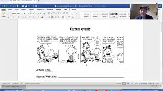 Current Event Lesson