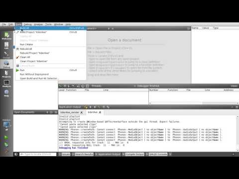 HOWTO: Debug Kdenlive in QtCreator