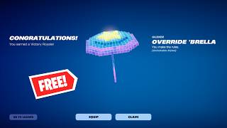 How to Unlock *FREE* Override Brella in Fortnite Season 4