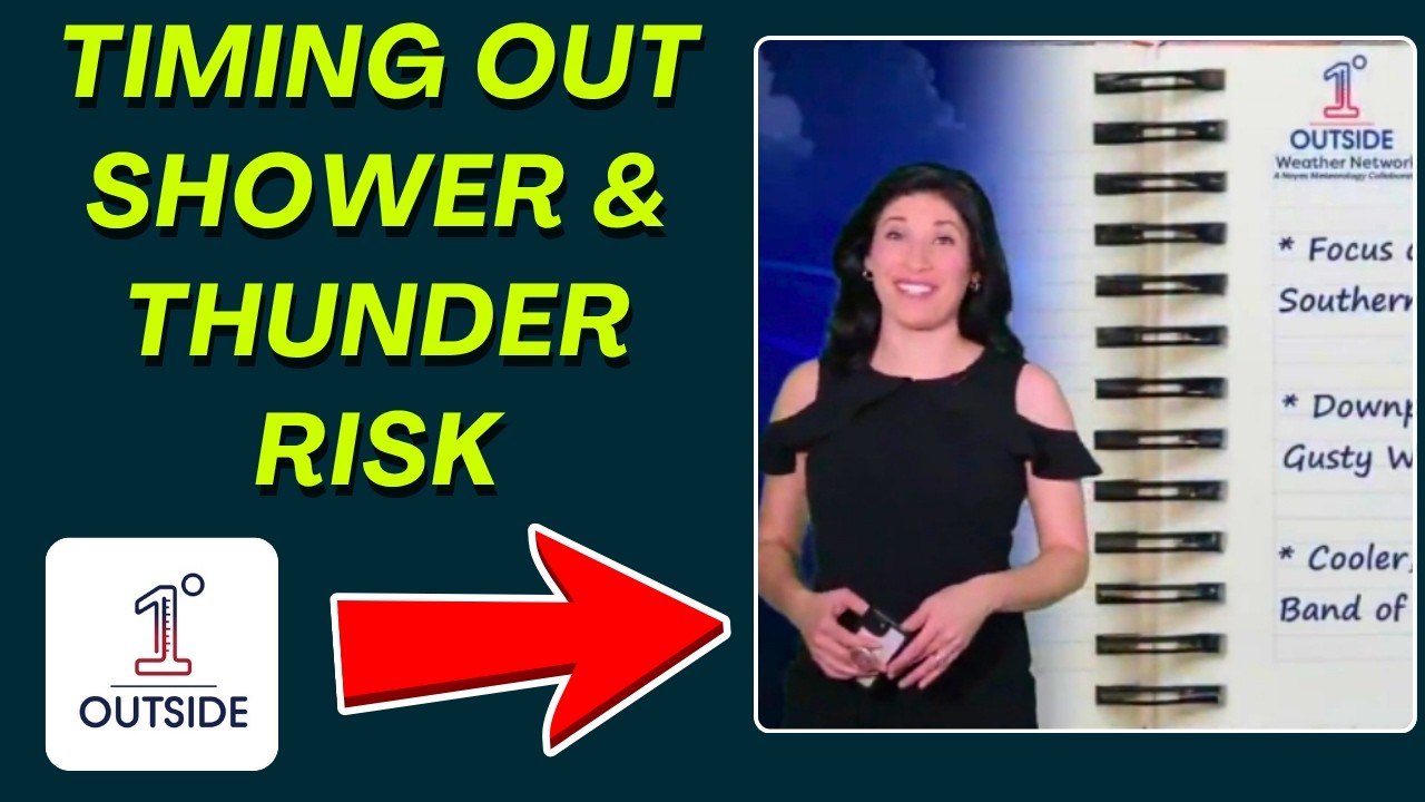 Friday Noyes' Notes: Timing Out Shower & Thunder Risk - YouTube