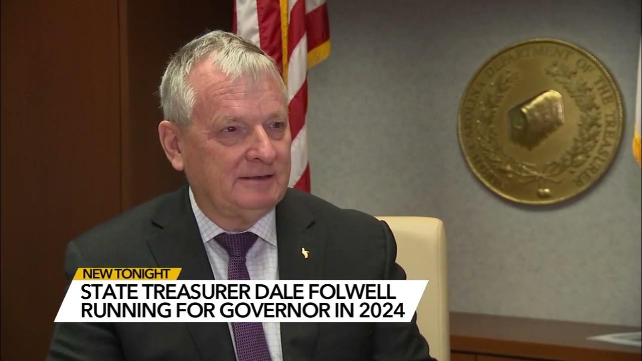 North Carolina treasurer Dale Folwell running for governor in 2024 YouTube