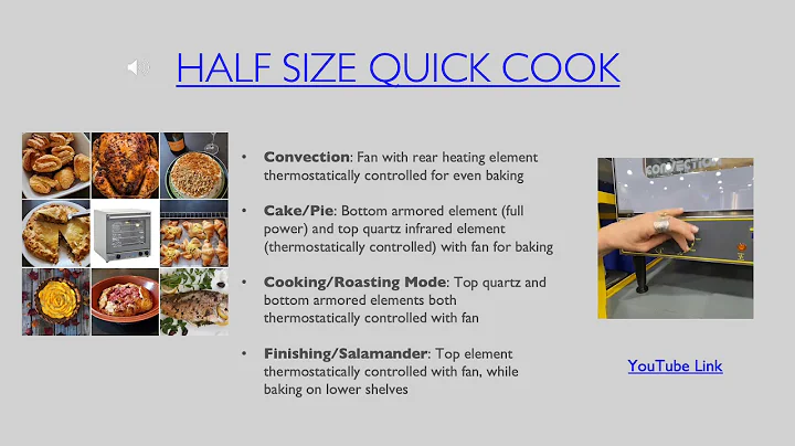 Equipex - Convection Ovens Movie