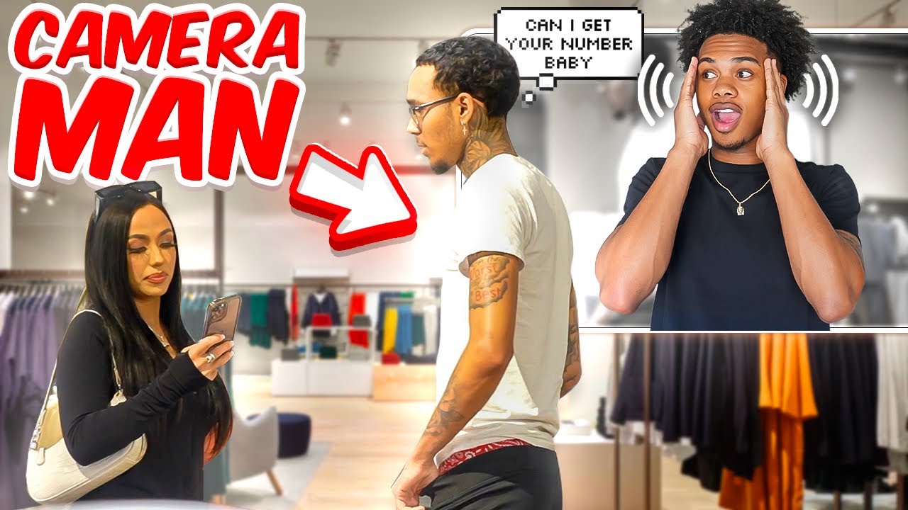 HAVING MY CAMERAMAN RIZZ UP BADDIES AT THE MALL ! - YouTube
