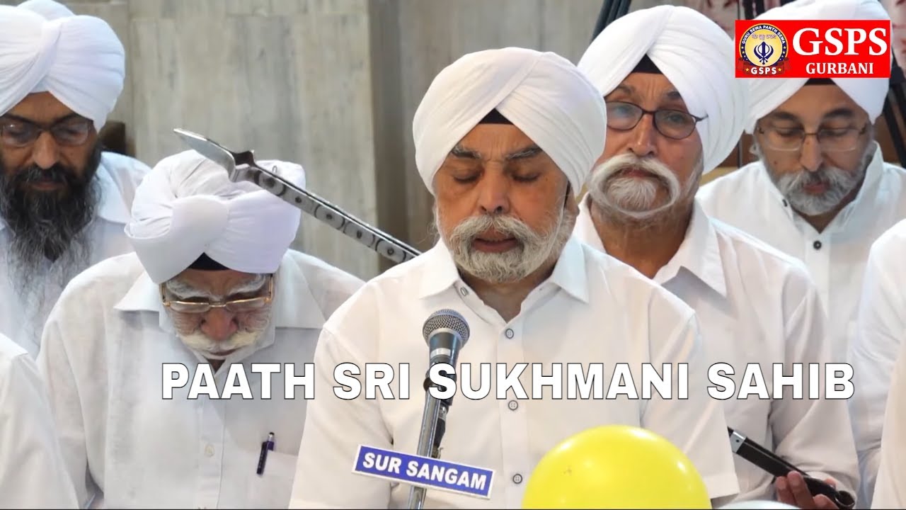 Daily Paath Sri Sukhmani Sahib Ji Veer Tejpal Singh Ji Ate Saathi