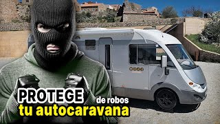 ROBOS en AUTOCARAVANAS y furgos camper. Así añadimos SEGURIDAD extra: Cámaras, GPS y bloqueos