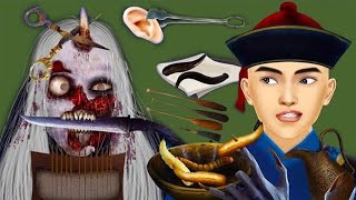 Makeup Transform a Zombie into a human animation from the movie 'king of zombie' -  Stop motion