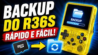 COMO FAZER BACKUP DO R36S RÁPIDO E FÁCIL!!