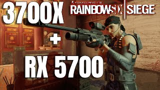 Rainbow Six Siege - RX 5700 & RYZEN 7 3700X BENCHMARK