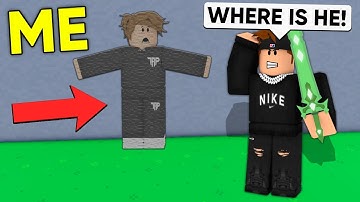 Going INVISIBLE to CHEAT in Hide & Seek.. (Roblox Bedwars)