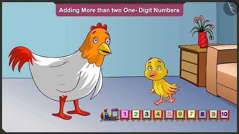 Addition of more than two one-digit numbers | Part 3/3 | English | Class 2