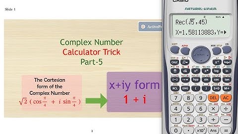 Complex Number part 5#IOE#PU#KU#POU#MCQ FAST#Cartesian to polar form