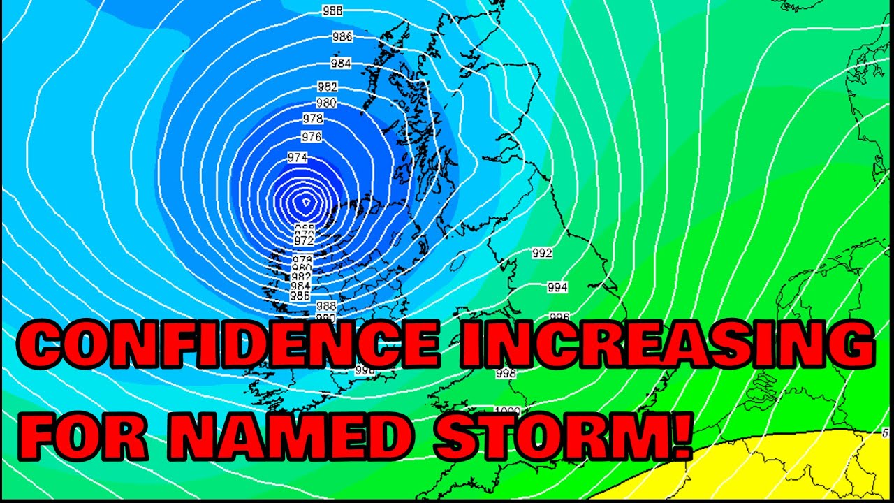 Confidence Increasing for Named Storm Next Week! 7th April 2023 - YouTube