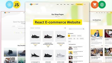 How to Create a eCommerce Website using React JS | React ecommerce website