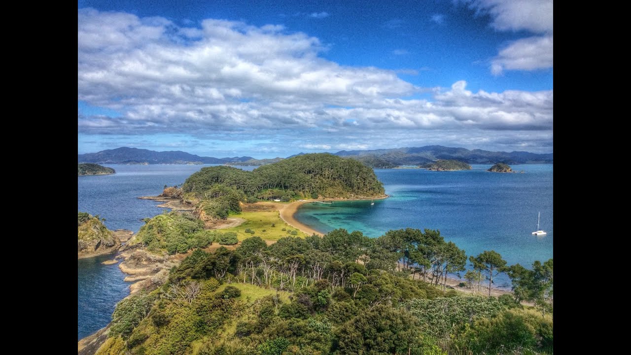 SAILING the BAY OF ISLANDS - Impi sails NEW ZEALAND