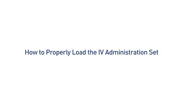 Helpful Hack: Proper IV Set Loading for Novum IQ LVP