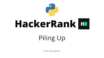 Piling Up  || HackerRank Solution