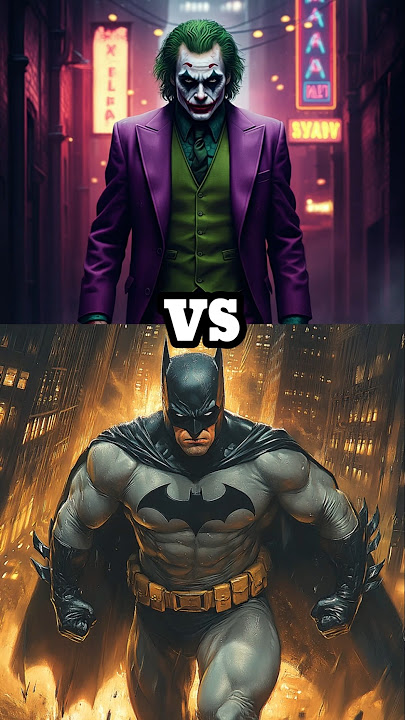 Joker vs Batman vs DC/MCU (Spider-man, Deadshot, Deadpool, Moon knight)