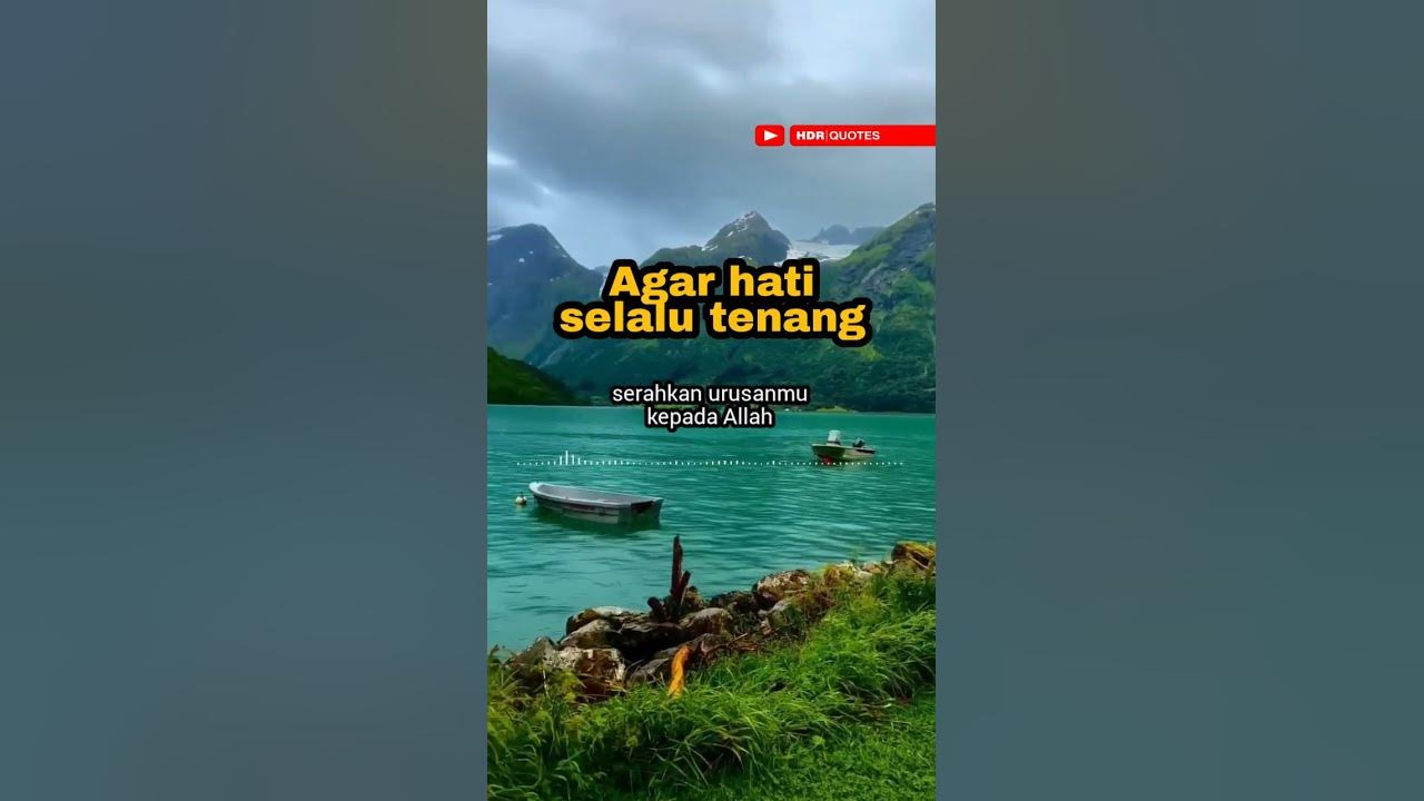 Agar Hati Selalu Tenang