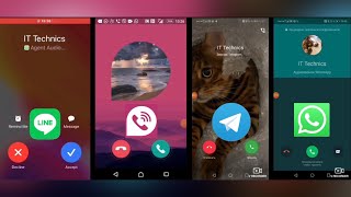 Incoming Call: WhatsApp vs TeleGuard vs Rugram vs Line/Screen recording mix screenshot 1