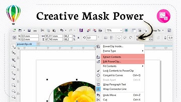 PowerClip gebruiken in CorelDRAW (Vormcontrole)