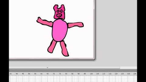 Adobe Flash cs4 (Walking Sequence)