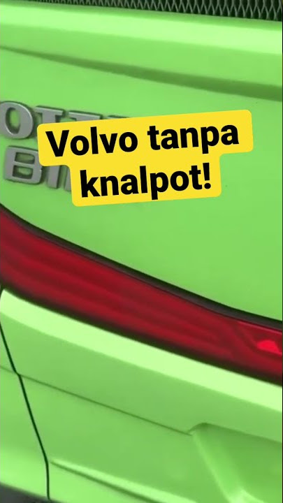 Suara desahan mesin volvo B11R