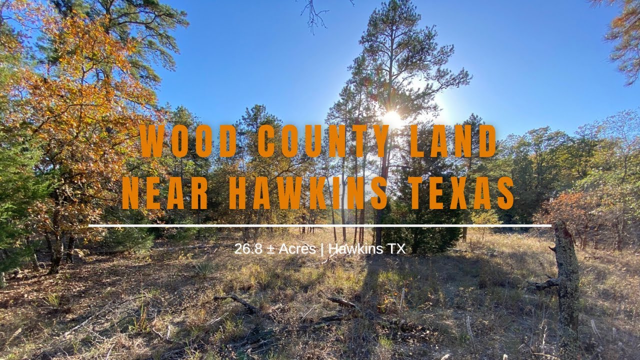 SOLD! Wood County Land for Sale Near Hawkins Texas Carroll Bobo Land