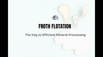 Froth Flotation Explained | How It Works in Mineral Processing